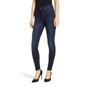 Good American high waisted skinny jeans